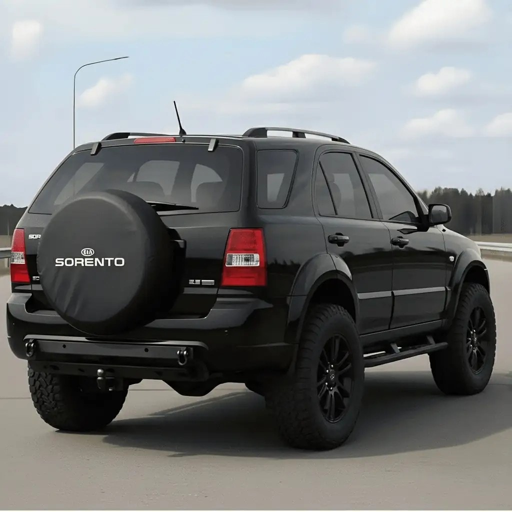 Sorento Logolu Stepne Kılıfı